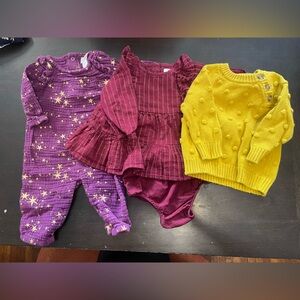 Cat & Jack 0-3mths Fall Winter Bundle